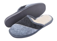 Filz-Hausschuhe Lammwolle Schafwolle Latschen Pantoffeln Hausschuhe Gr.36-42