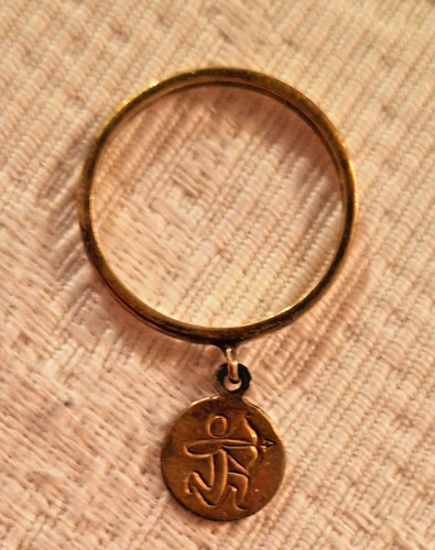 Goldring anhänger - goldring,