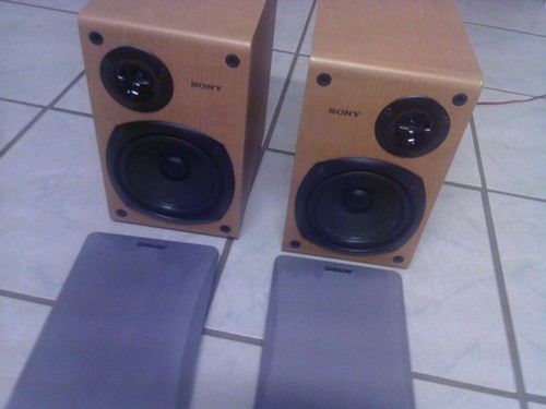 Sony regallautsprecher paar - sony,