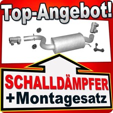Mittelschalldämpfer für AUDI