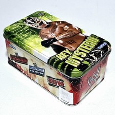 TOPPS Wrestling WWE CHIPZ Tin Box REY MYSTERIO + UNDERTAKER GOLD & 6⭐️ John Cena