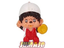 FIGZ57 Figurine PVC SEKIGUCHI 1979 Monchhichi Kiki 4.5cm : Baseball