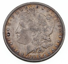 1892-S Silber Morgan Dollar IN