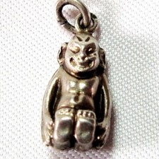 Troll Charm Anhänger Silber Gnom Bettelarmband / BU 946