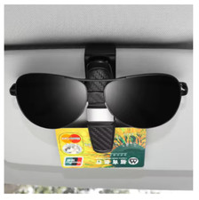 1 Stück Brillenhalter Auto Sonnenbrillen Halterung für Auto mit Karten Clip