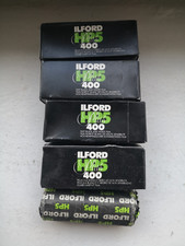 5 rolls of Ilford HP5 Plus 120