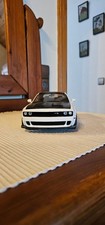 Solido Dodge Challenger RT Widebody Scat Modellauto Weiß 1:18 Neu & Unbespielt