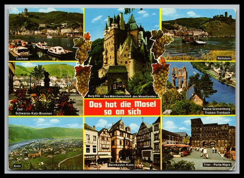 Ansichtskarte mosel cochem - mosel, /