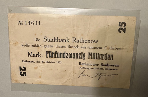 Rathenow milliarden - ++, ++