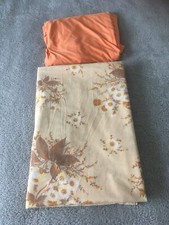 Bettdeckenbezug, Bettwäsche, Blumendekor mit passenden Spannbettlaken