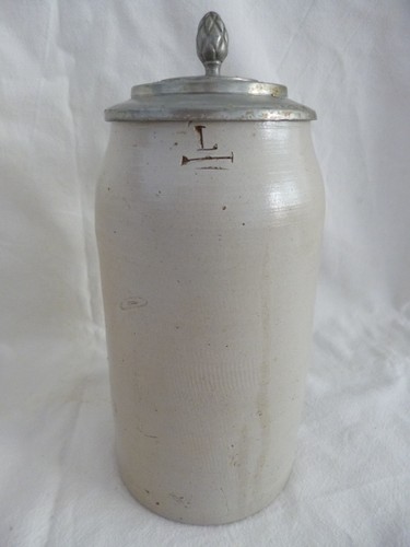 Antiker steinzeug bierkrug - antiker, 1l