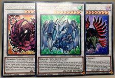 Synchro Drachen Set Secret Rare Neu! Alternatives Artwork Yugioh 1. Auflage L5DD