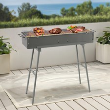 Klappbarer Grill Holzkohle