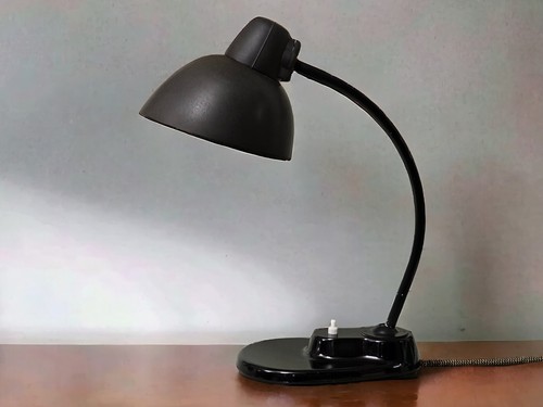 Alte schreibtischlampe - alte,