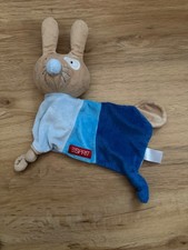 SIGIKID ESPRIT | Häschen | Hase | blau | Kuscheltuch Schmusetuch | Schnuffeltuch
