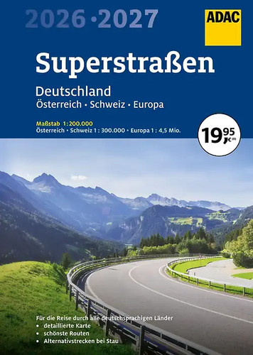 Adac superstraßen autoatlas - superstraßen,