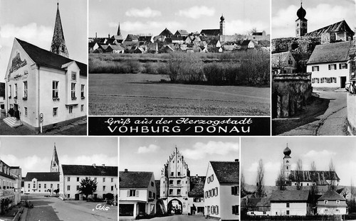 Vohburg donau mehrbildkarte - vohburg/donau,