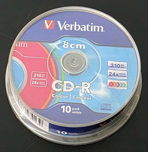 Verbatim 8cm colour 10er - verbatim,