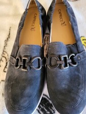 Caprice, Mokassin , Blau, Größe 42, Zierkette