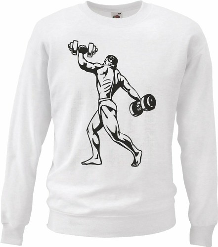 Sweatshirt bodybuilder - sweatshirt,