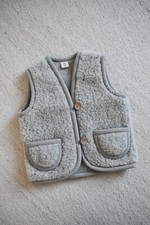 Kinderweste aus Merinowolle -