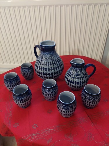 Weinkrug becher steingut - becher,