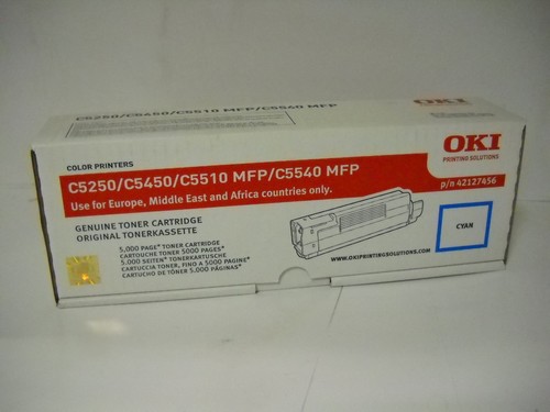 Original oki toner cyan - oki,
