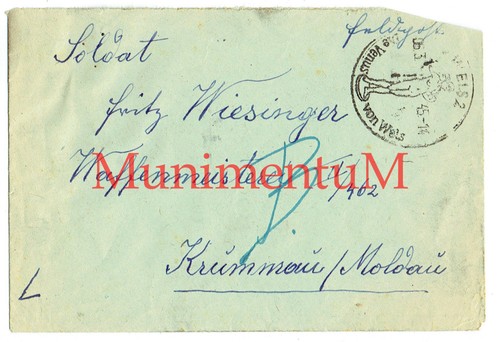 Feldpost kuvert1945 - feldpost,