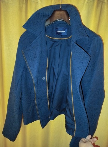 Blaue übergangsjacke - blaue,