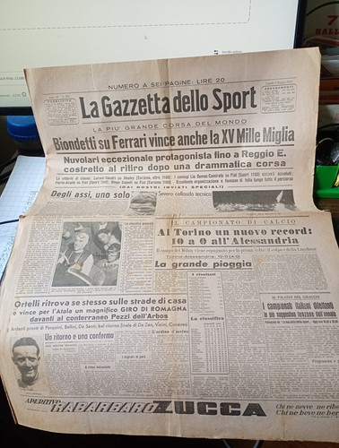 Mille miglia 1948er - ,, clemente
