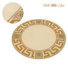 Wohnzimmer Teppich Mäander