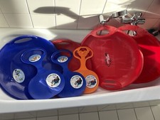 Drei Poporutscher & vier Tellerrutscher