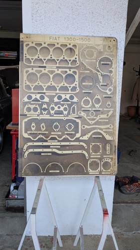 Dichtungstafel fiat 1300 - , 1500