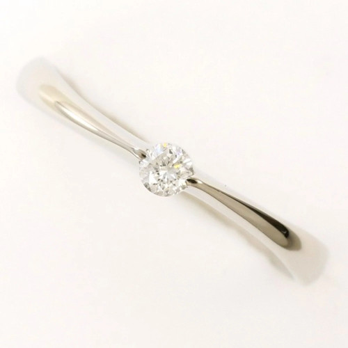 Pt900 platin ring diamant - platin,