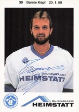Barnie Köpf - Autogramm signiert Eishockey Club Hedos München