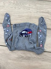 Kik - Graue Strumpfhose mit LKW (Gr. 74-80)