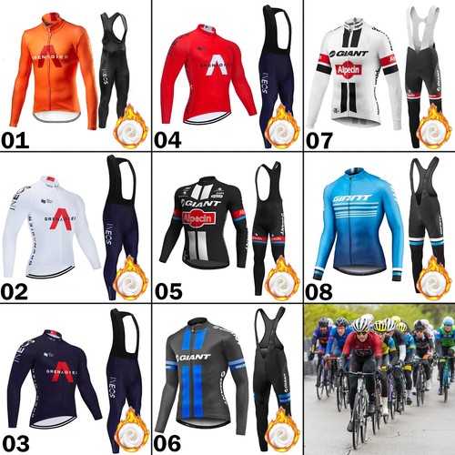 Herren fleece radtrikot set - herren,