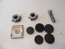 Posten Fototeile 2 x PRONTOR REFLEX  Verschluss & Filter & Kappen u. Deckel