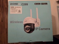 ZOSI 3MP WLAN Überwachungskamera Außen Kabellos Funk IP Kamera 2.4GHz WiFi HD
