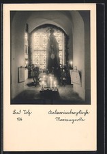Ansichtskarte Bad Tölz, Mariengrotte in der Kalvarienbergkirche 
