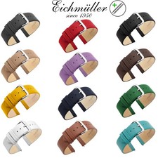 Uhrenarmband Nahtlos Kalbsleder ohne Naht 10/12/14/16/18/20 mm Eichmüller