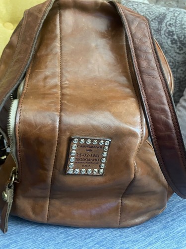 Rindslederrucksack von