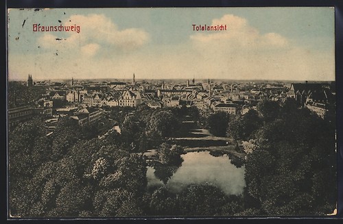 Ansichtskarte braunschweig - ansichtskarte,