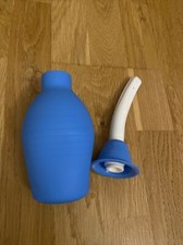 Klistier Klyso flexibel 330 ml Frauendusche Anal Vaginal Einlauf  blau NEU