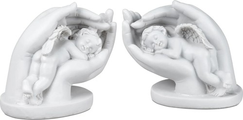 Deko engel der hand - in,