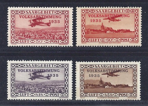 Saargebiet 195 198 - saargebiet, mi.nr.