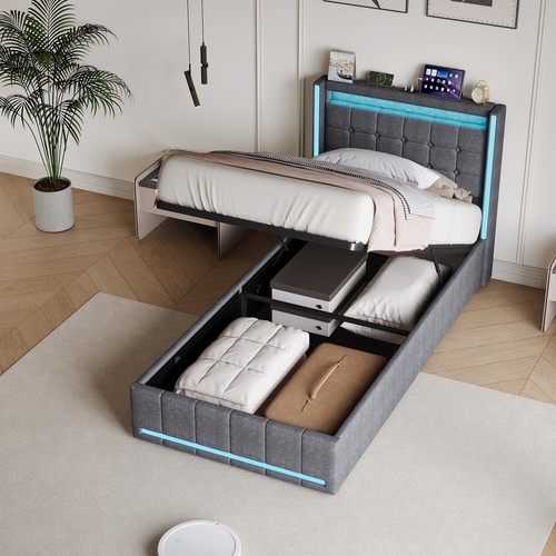 Boxspringbett 90x200 mit - boxspringbett,