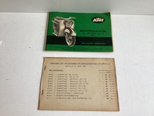 KTM Ersatzteilkatalog 1962 original Roller für Pony de Luxe I+II/Spezial selten!