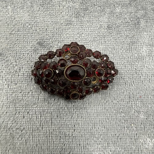 G437 vintage antik granat - g437,