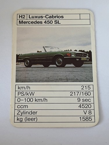 Mercedes benz 450 h2 - benz, sl
